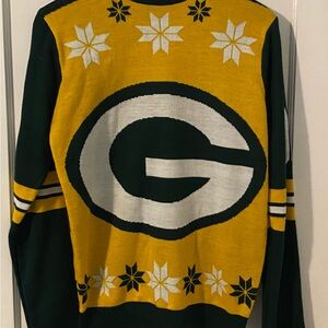 Green Bay Packers Ugly Christmas Sweater Men’s Medium